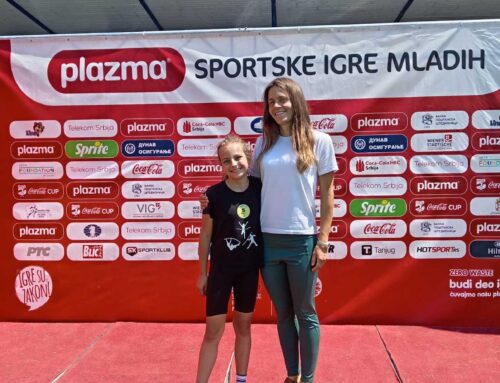 Jovana Valek 4.mesto na prvenstvu Vojvodine (Plazma igre)